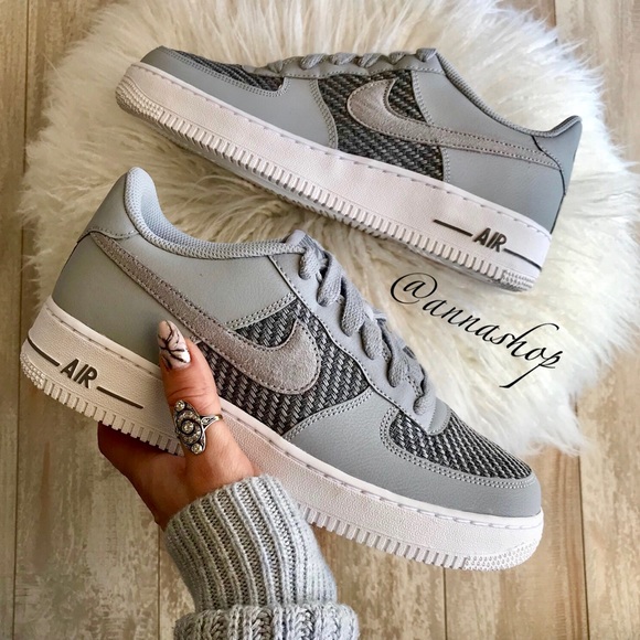 nike air force 1 womens wolf grey